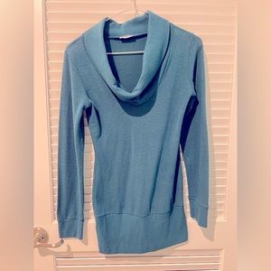 Cowl Neck Sweater Dress